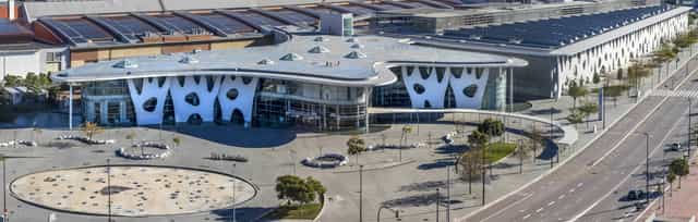 Fira de Barcelona Gran Via: modern convention center for international tradeshows and exhibitions.