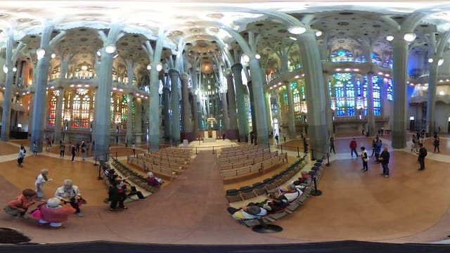 Sagrada Familia basilica venue: unique architecture for grand corporate events and conferences.