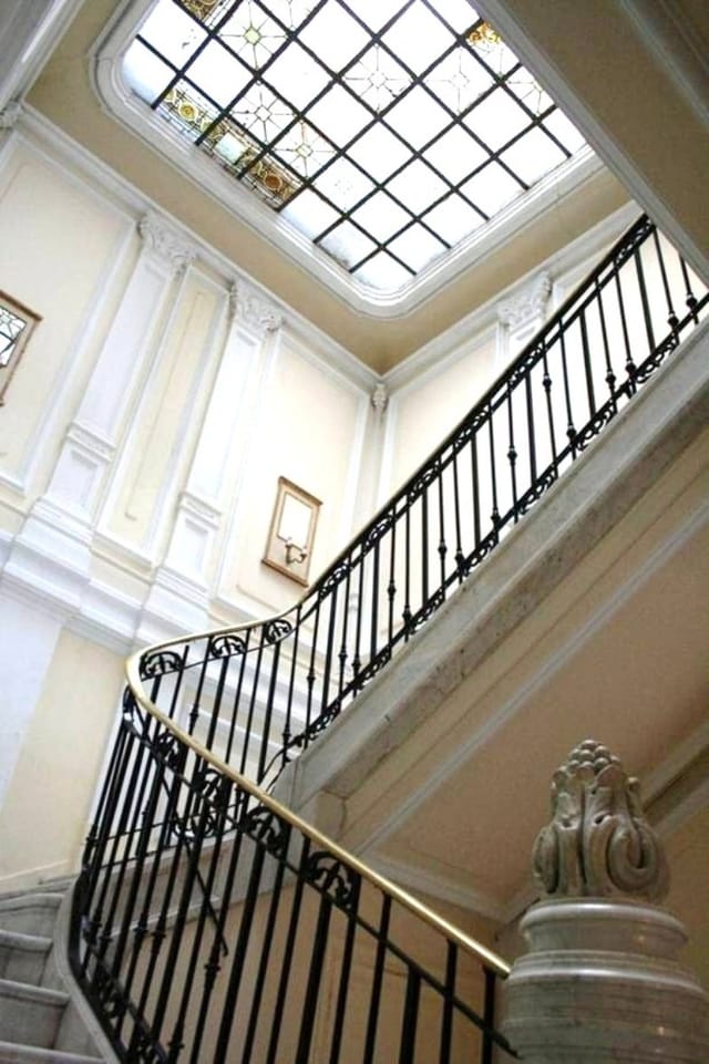 Salón Principal at Palacio Santa Bárbara: architectural gala venue for luxury events.