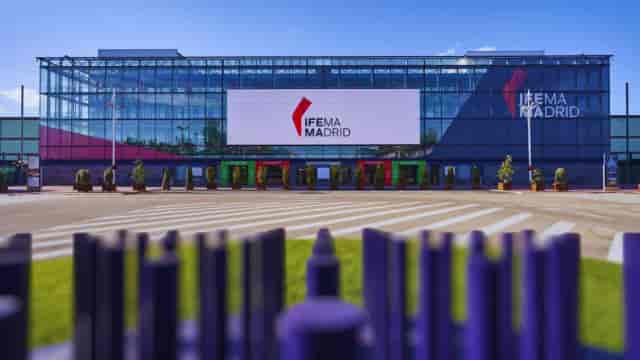 Exterior of IFEMA Madrid exhibition centre for large-scale international events.