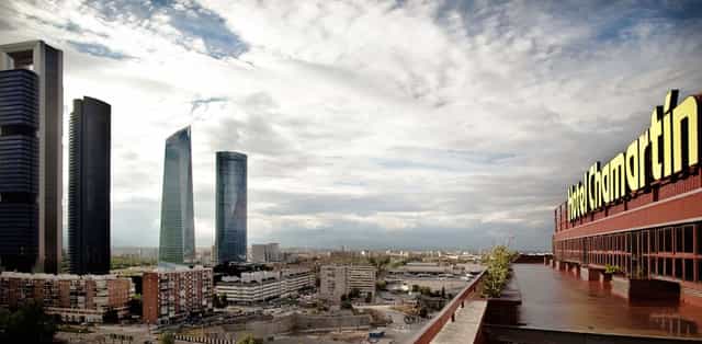 Rooftop venue at Hotel Chamartín with skyline view for corporate events and brand activations.