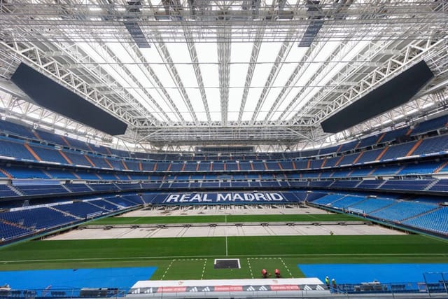 Estadio Santiago Bernabéu de Madrid ...