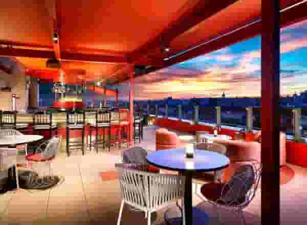 rooftop bar