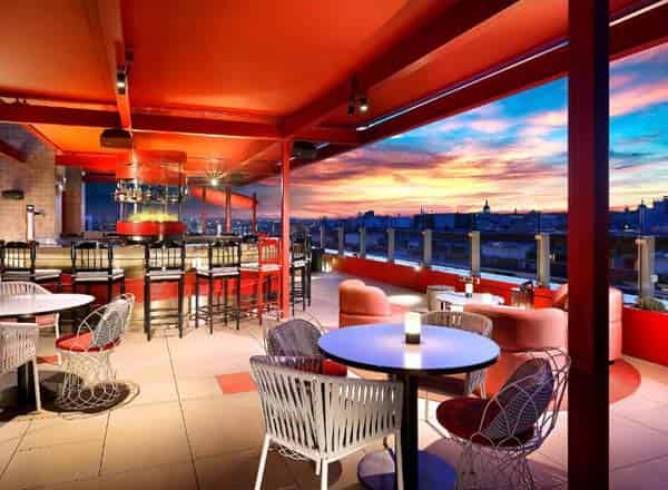 rooftop bar