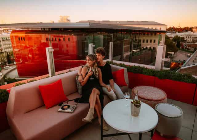 rooftop bar