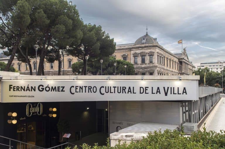 Fernán Gómez Exhibition Hall, Madrid: subterranean venue for conferences and corporate events.