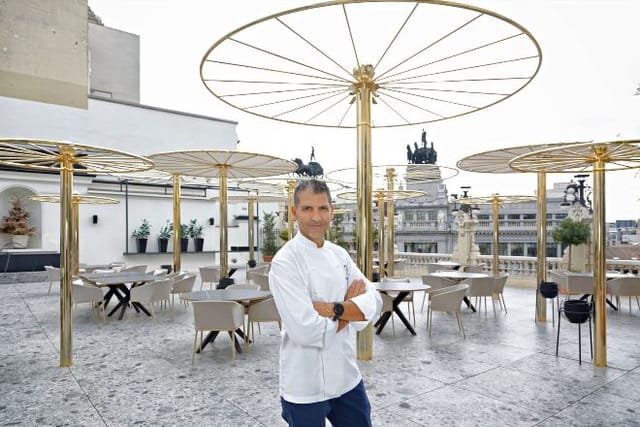 Paco Roncero Restaurante: luxury rooftop venue for corporate events and upscale incentive dinners.