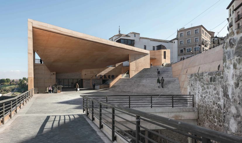 El Greco Conference Center venue with terrace: ideal for corporate events and networking receptions.