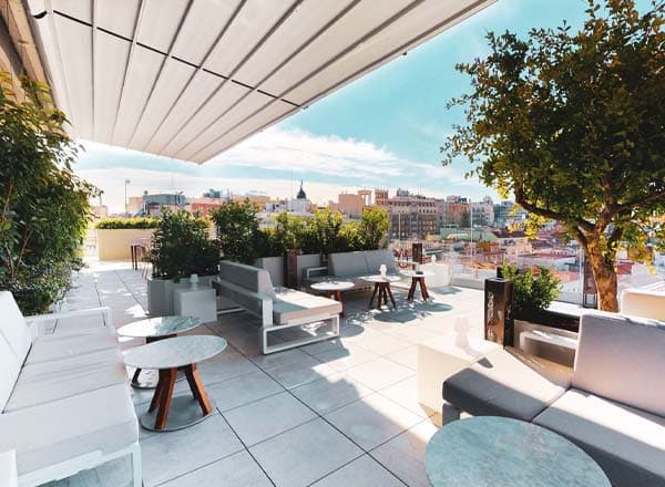 Rooftop terrace