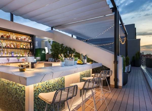 Rooftop terrace