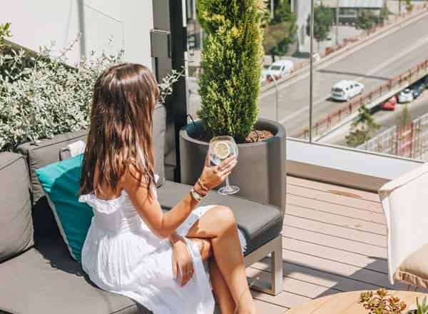 Rooftop terrace