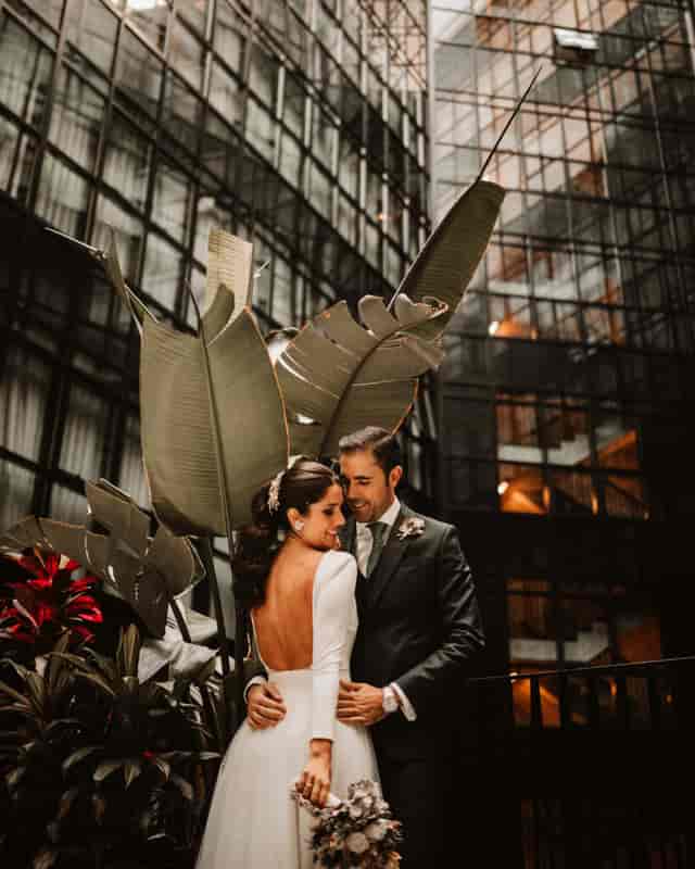 Industrial atrium venue at Only YOU Boutique Hotel for sophisticated urban weddings and events.