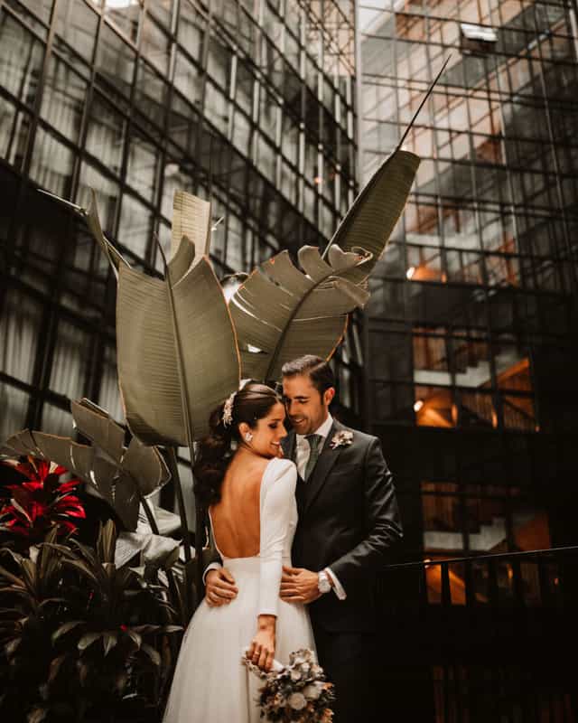 Industrial atrium venue at Only YOU Boutique Hotel for sophisticated urban weddings and events.