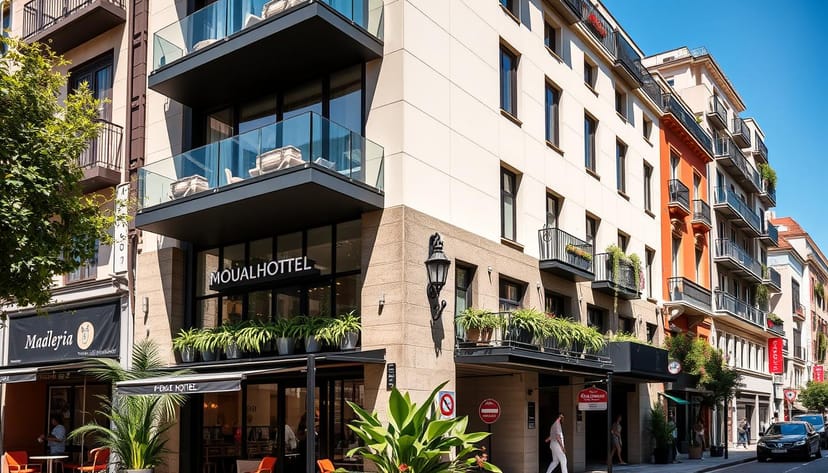 Boutique Madrid meeting room for executive workshops and high-end board retreats.