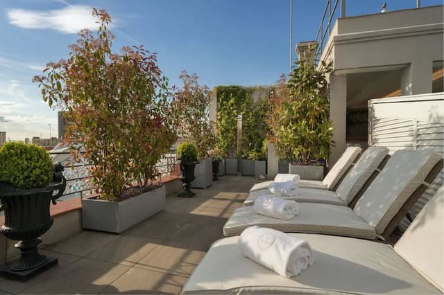 Terraza y bar