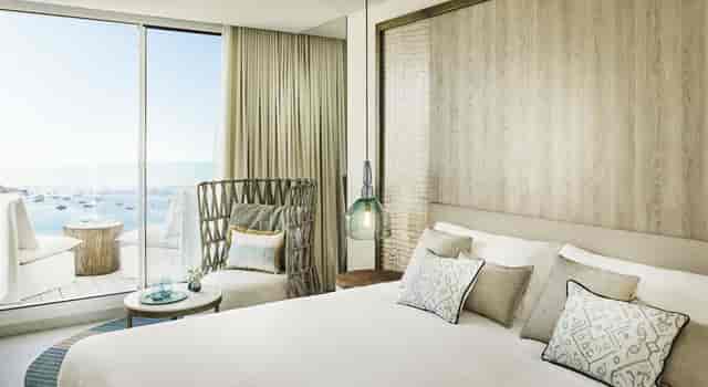 Nobu Hotel Ibiza Bay coastal meeting room for VIP executive retreats and incentive travel.
