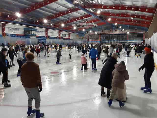Planet Ice indoor rink, large-scale event venue for corporate activations and group bookings.