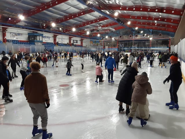 Planet Ice indoor rink, large-scale event venue for corporate activations and group bookings.