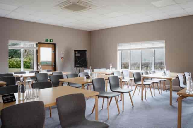 Kingfisher meeting room at Edgbaston Park, ideal for professional workshops and gatherings.