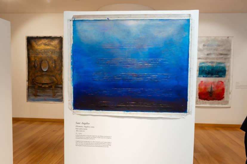 Gallery space at Spazio Veneziano for corporate receptions and networking events.