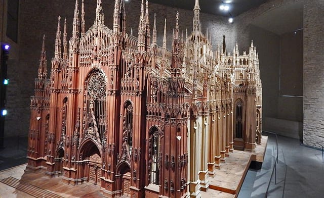 Duomo Museum architectural interior, perfect venue for gala events and corporate receptions.