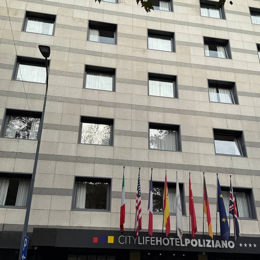 CityLife Hotel Poliziano conference room for international corporate summits and business events.