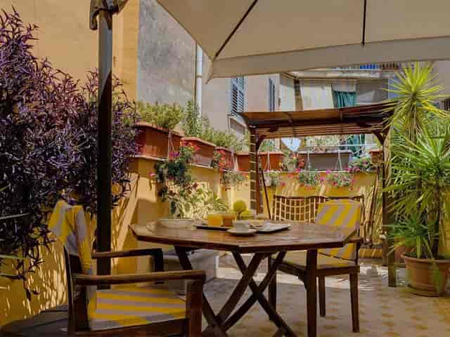NOTOS Rooftop private terrace for VIP breakfast and luxury boutique networking event.