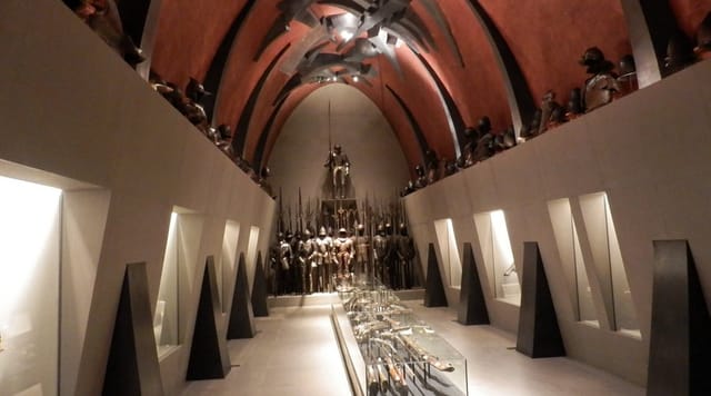 Poldi Pezzoli Museum garden, immersive architecture, venue for VIP receptions and networking.