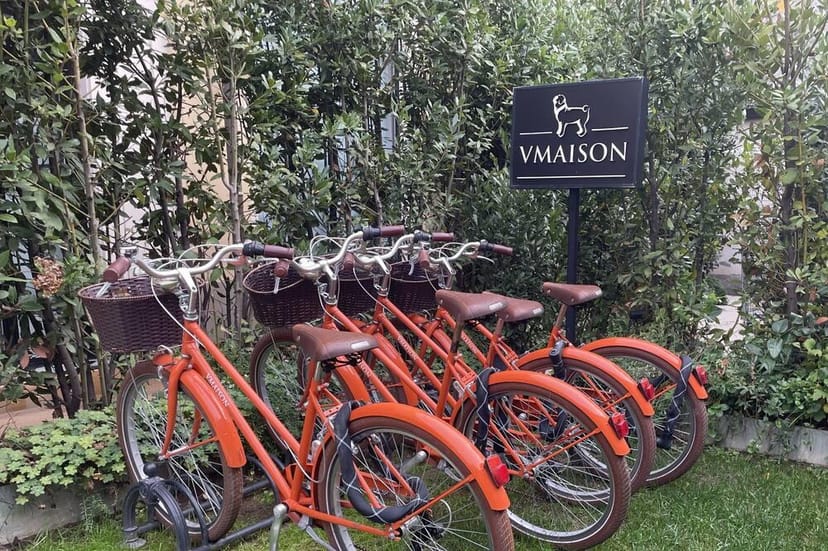 Charming VMaison Hotel garden for boutique events and corporate retreats.
