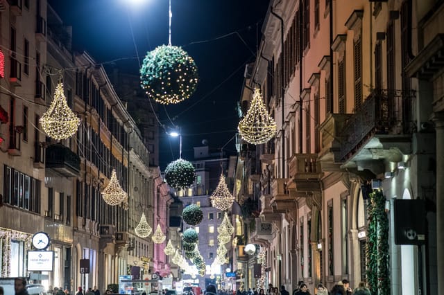 Luxury hotel street gala with elevated lighting for exclusive outdoor events.