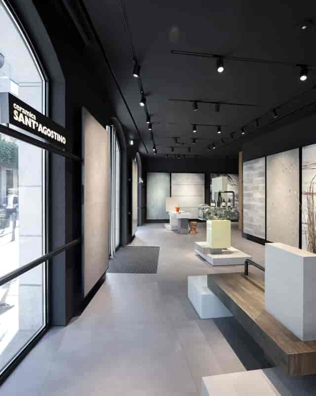 Minimalist showroom for VIP brand activation and product launch events.