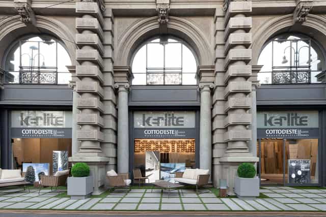 Elegant corporate reception venue at Brera Site, neoclassical architecture for product showcases.