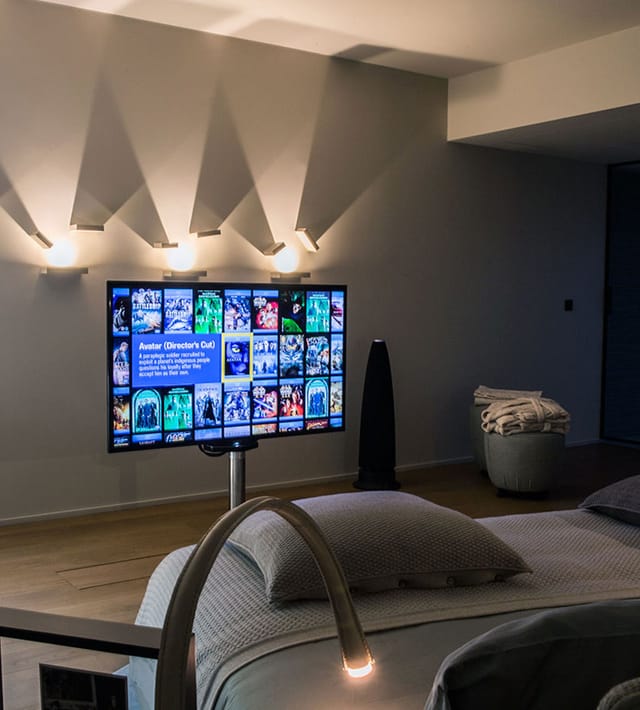 Modern private cinema room in ON House Milano for premium incentive travel and corporate events.