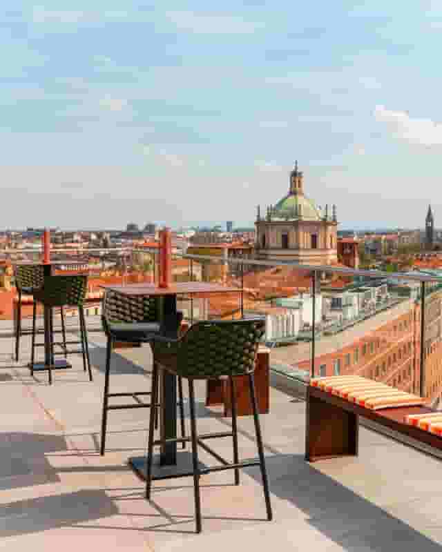 rooftop terrace