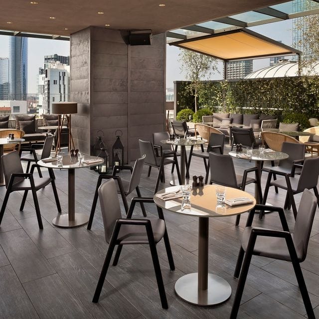 Radio Rooftop Bar: Sophisticated open-air venue for cocktail receptions and corporate events.