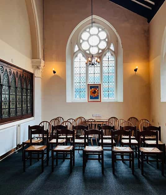 Frome Room at The Elmgrove Centre: historic, intimate venue for meetings and events.