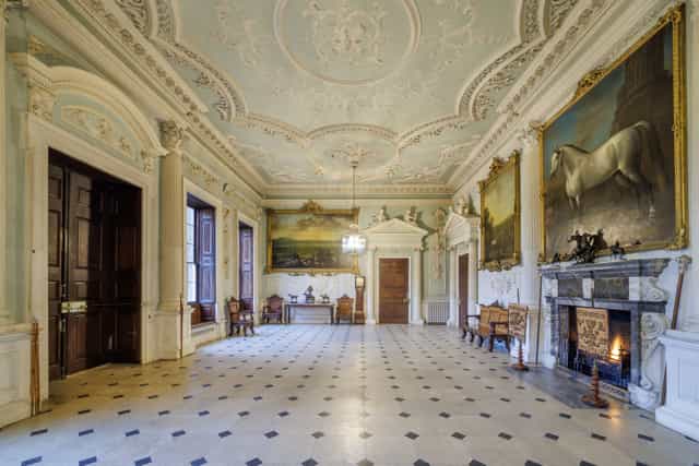 The North Hall, Badminton Estate: historic event space for upscale meetings and receptions.