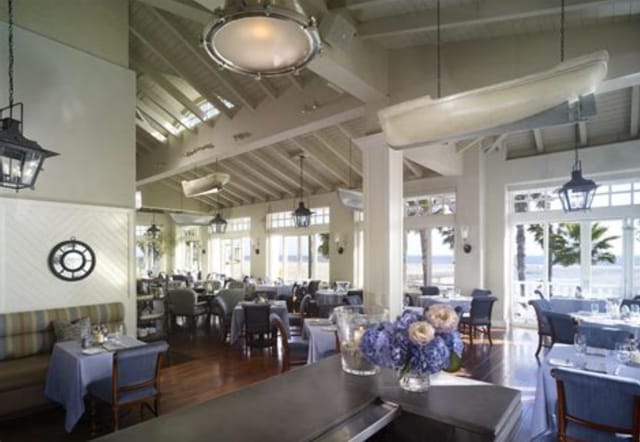 One Pico upscale corporate retreat venue with nautical design for incentive dinners.