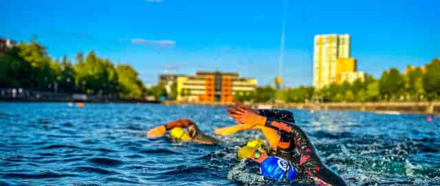 Urban open-water sports activation event at Open Centre for high-impact experiential branding.