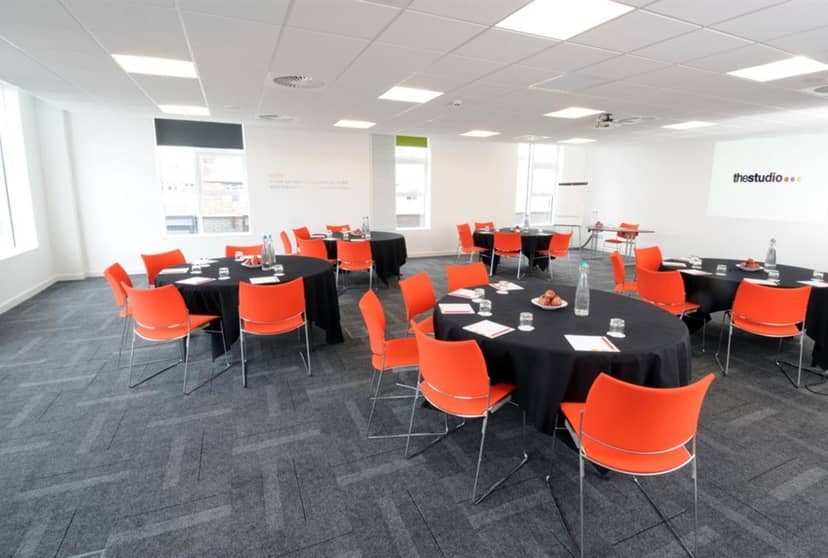 Modern Hive conference room for professional workshops and business meetings.