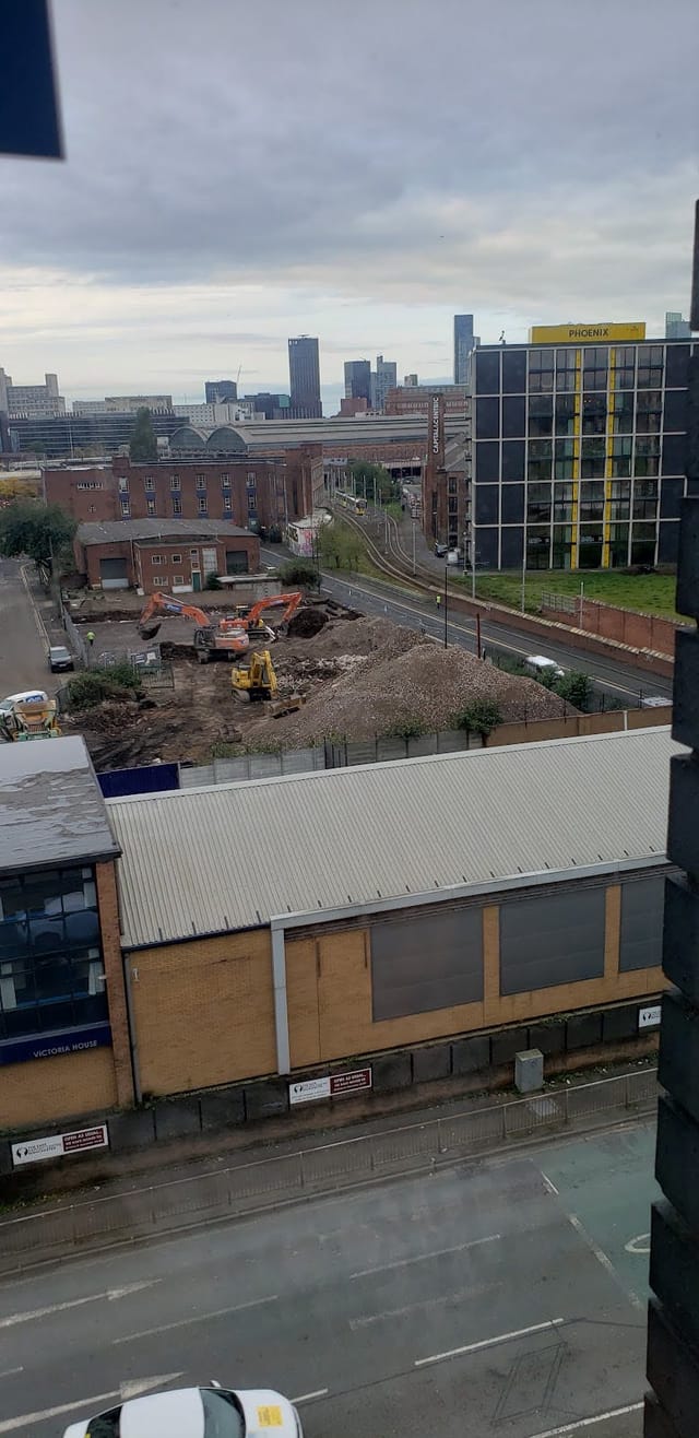 Accor Live Limitless meeting room with disruptive nearby construction; venue site inspection.