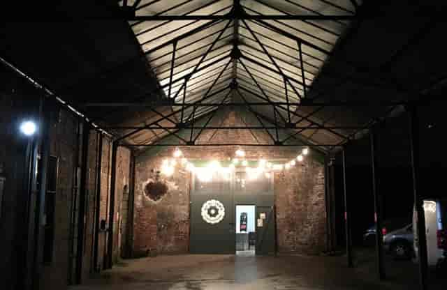 Hope Mill Theatre: industrial venue with exposed brick for trendy event space hire.