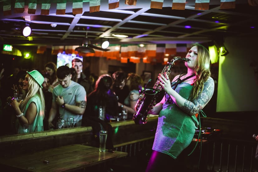 O'Neill's Printworks St. Patrick's Day live music and pub crawl event.