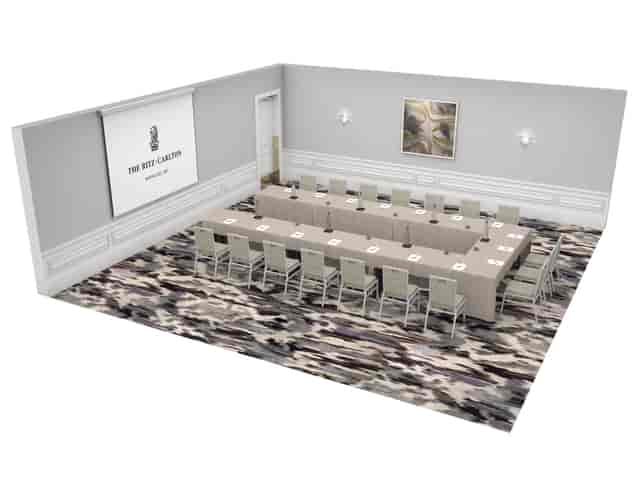 The Ritz-Carlton Marina del Rey boardroom for professional meetings and corporate events.