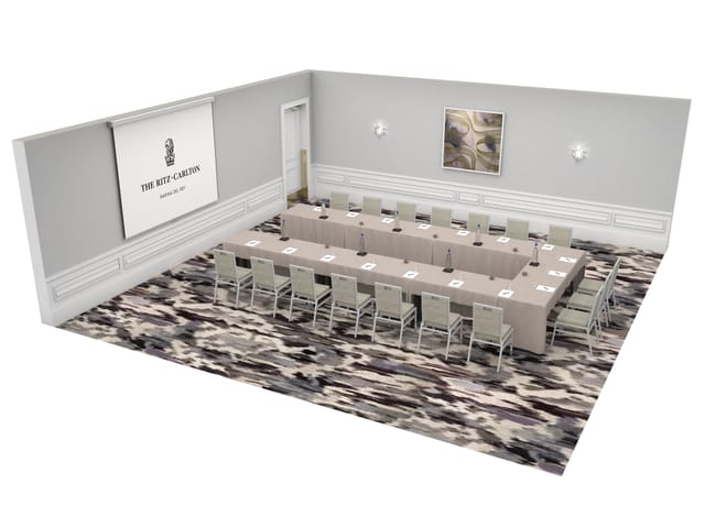 The Ritz-Carlton Marina del Rey boardroom for professional meetings and corporate events.