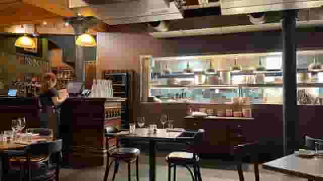 Bar area