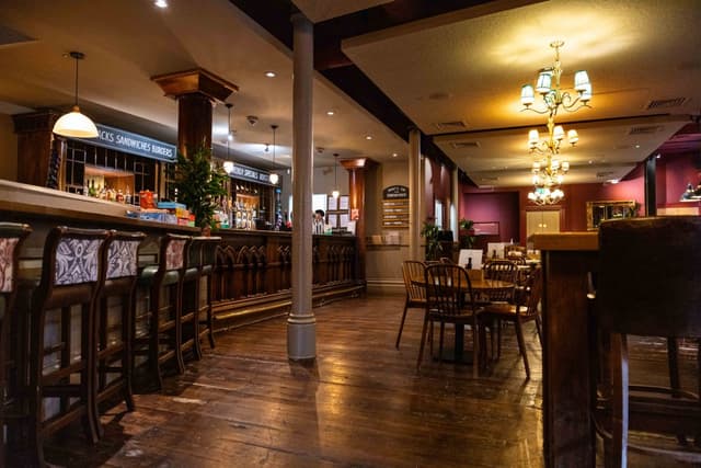 Bar area