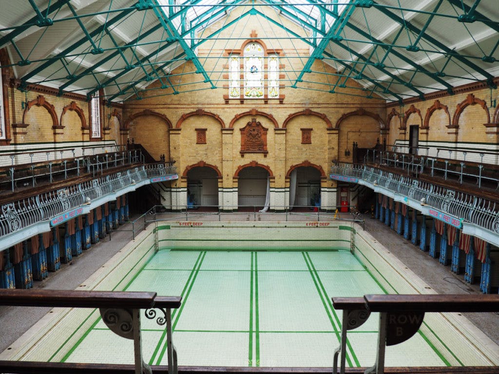 Victoria Baths in Manchester - home is here
