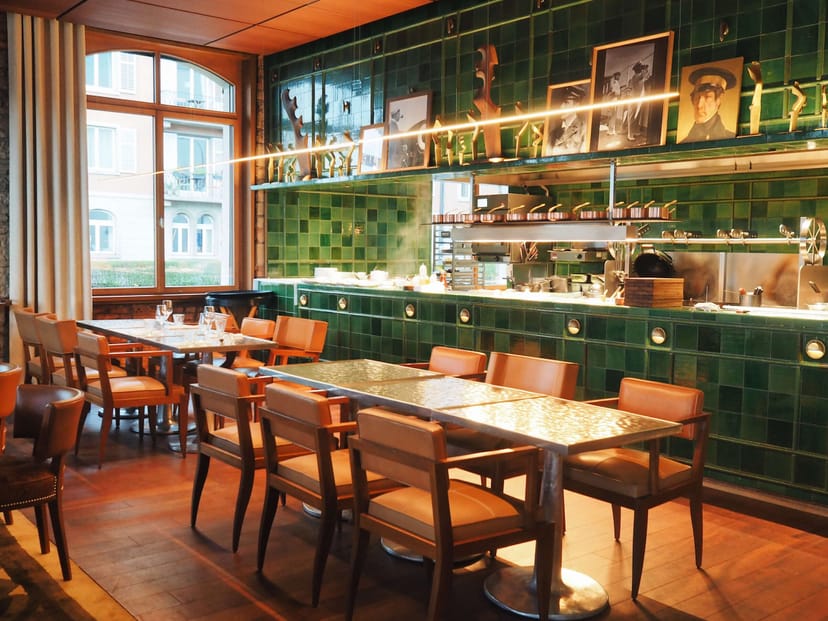 Intimate Eden Kitchen & Bar private dining room for executive meetings and upscale events.