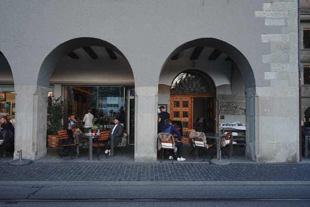 Rüdenstübli historical architecture: ideal venue for upscale networking and breakout sessions.
